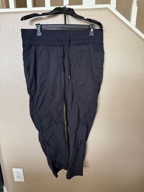 Lulu Lemon Black Drawstring Jogger Pants